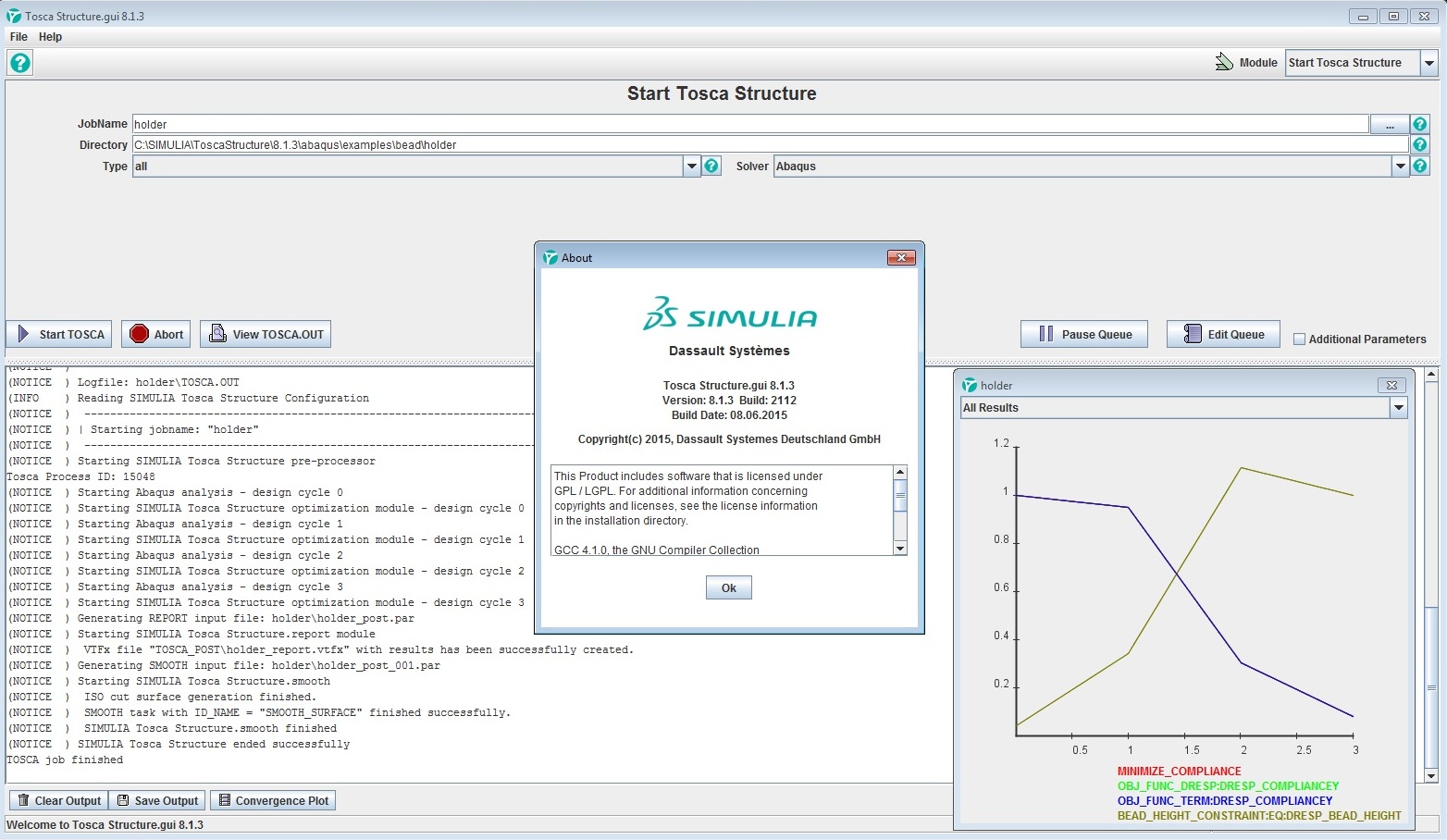 DS SIMULIA TOSCA Structure 8.1.3