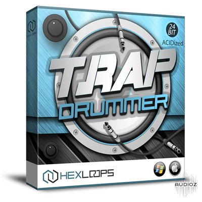 HexLoops Trap Drummer 50 Kits WAV ACiD screenshot