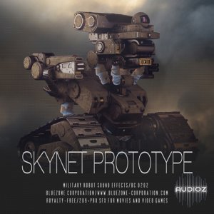 Bluezone Corporation Skynet Prototype Military Robot Sound Effects WAV AiFF screenshot