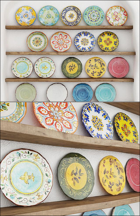 Plates Le Cadeaux