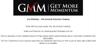 Lee McIntyre – 10x Formula Intensive Training