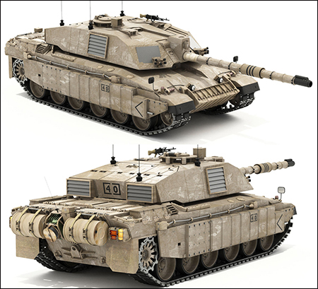 Challenger II British MBT Main Battle Tank