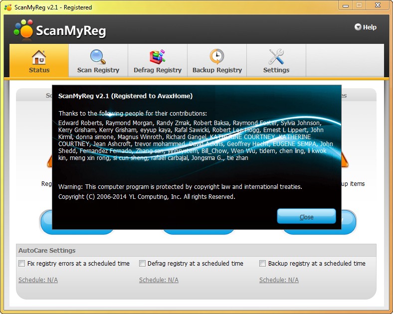 ScanMyReg 2.1