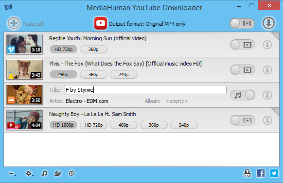 MediaHuman YouTube Downloader 3.8.1