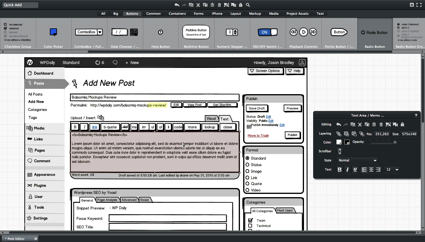 Balsamiq Mockups 3.5.5 Mac OS X