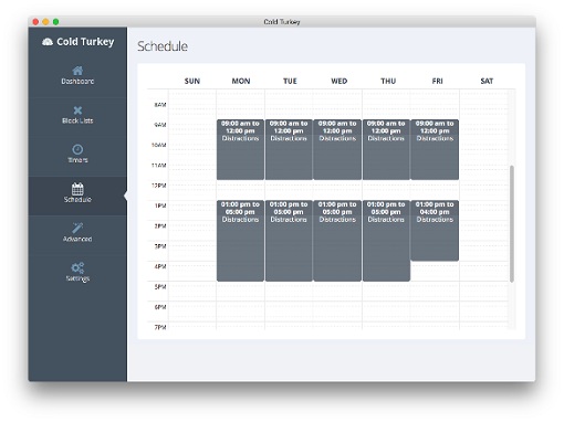Cold Turkey Blocker Pro 3.4 macOS