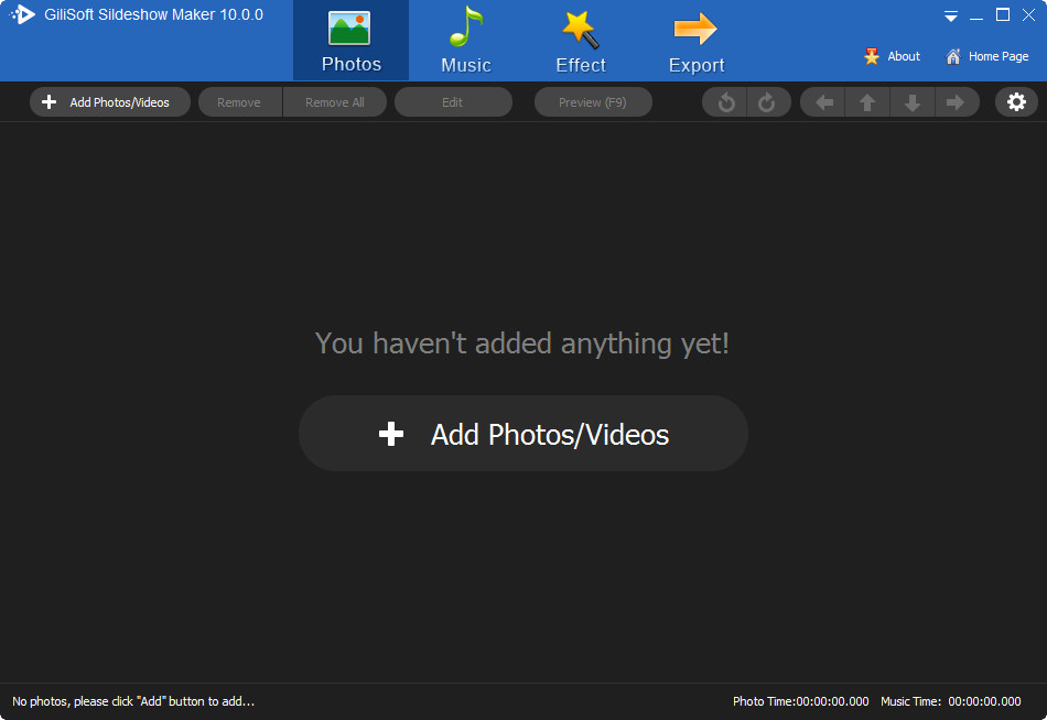 GiliSoft SlideShow Maker 10.0.0