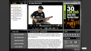 Truefire - Chris Buono's 30 Funk Rock Guitar Riffs You Must Know (2019) screenshot