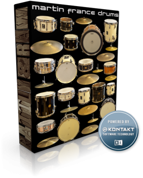 Rattly and Raw Martin France Drums KONTAKT screenshot