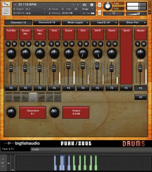 Big Fish Audio Funk Soul Vintage Drum Loops MULTiFORMAT screenshot