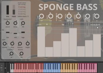 Sound Dust Sponge Bass KONTAKT screenshot