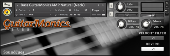 SoundCues GuitarMonics Collection KONTAKT screenshot