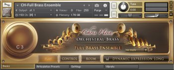 Chris Hein Orchestral Brass EXtended KONTAKT screenshot