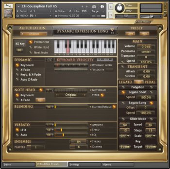 Chris Hein Orchestral Brass EXtended KONTAKT screenshot