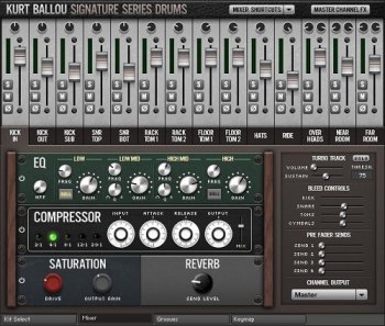 Room Sound - Kurt Ballou Signature Series Drums (KONTAKT) screenshot