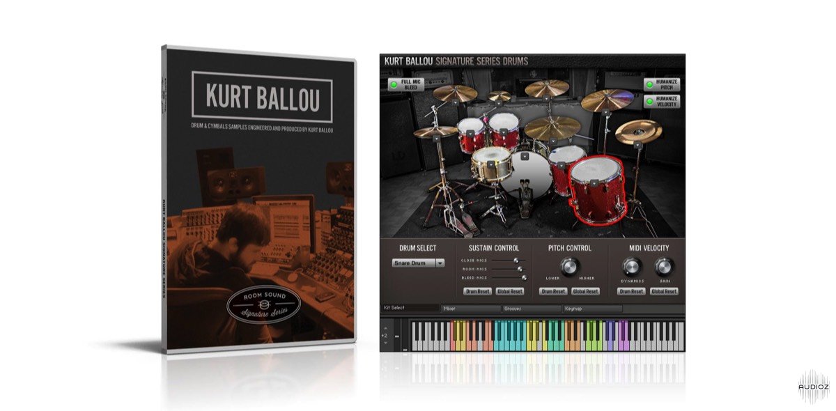 Room Sound - Kurt Ballou Signature Series Drums (KONTAKT) screenshot