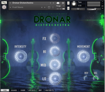 Gothic Instruments DRONAR Distorchestra KONTAKT-SYNTHiC4TE screenshot