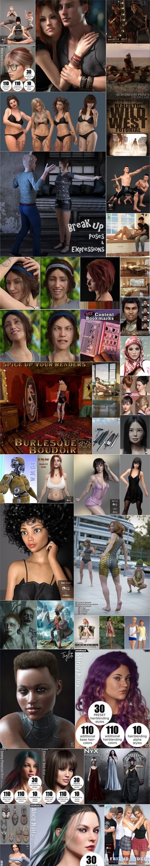 Daz 3D, Poser Bundle 8 May 2019