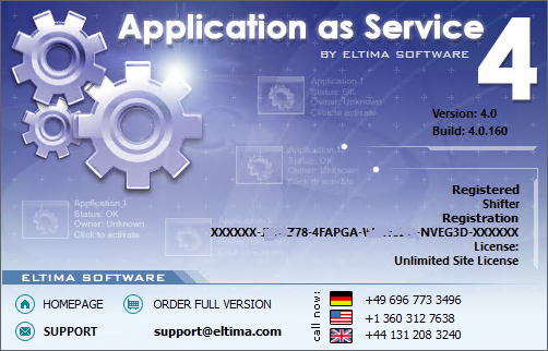 Eltima Application as Service 4.0.160