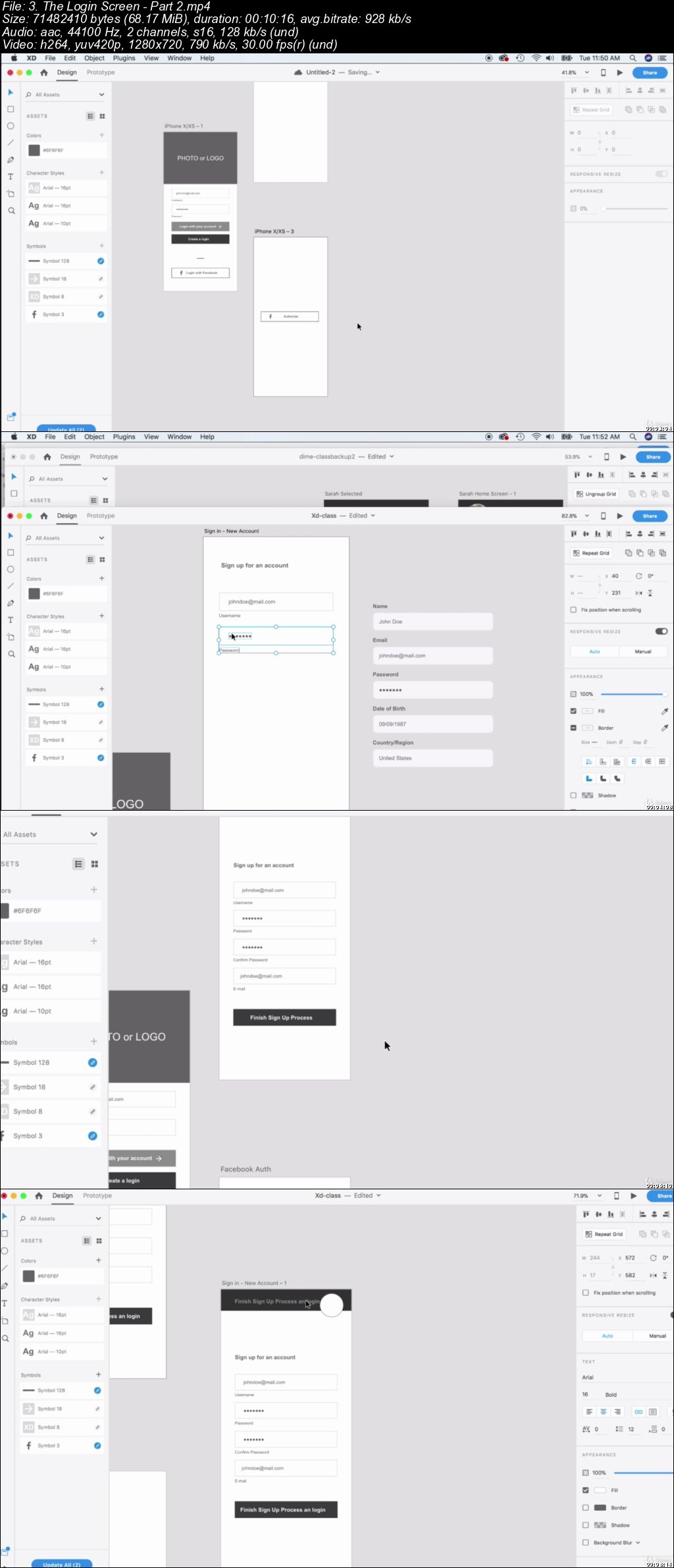  User Interface & User Experience Design (UI/UX) w/ Adobe XD 