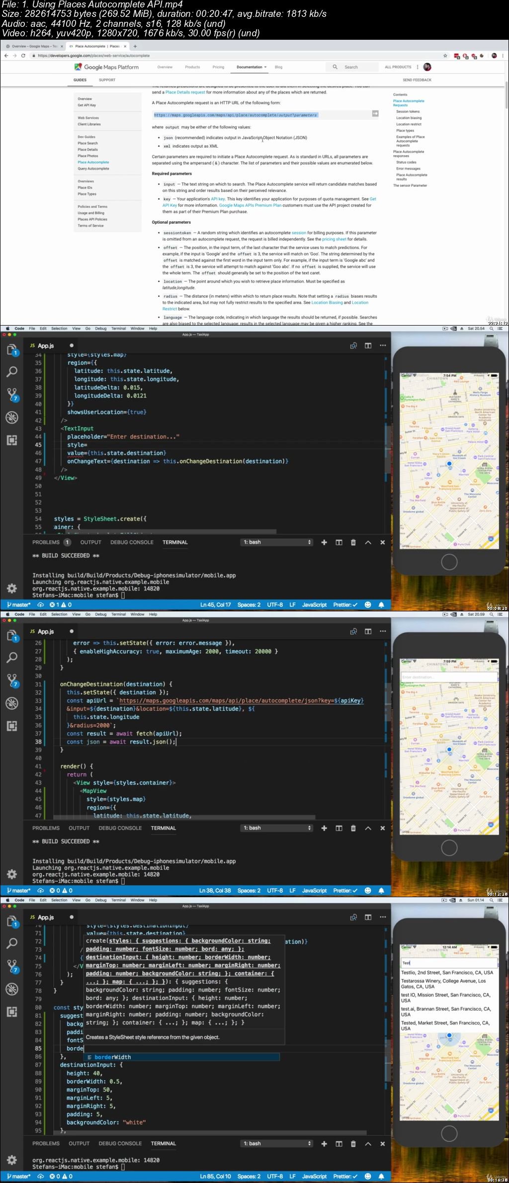  Taxi App in React Native 