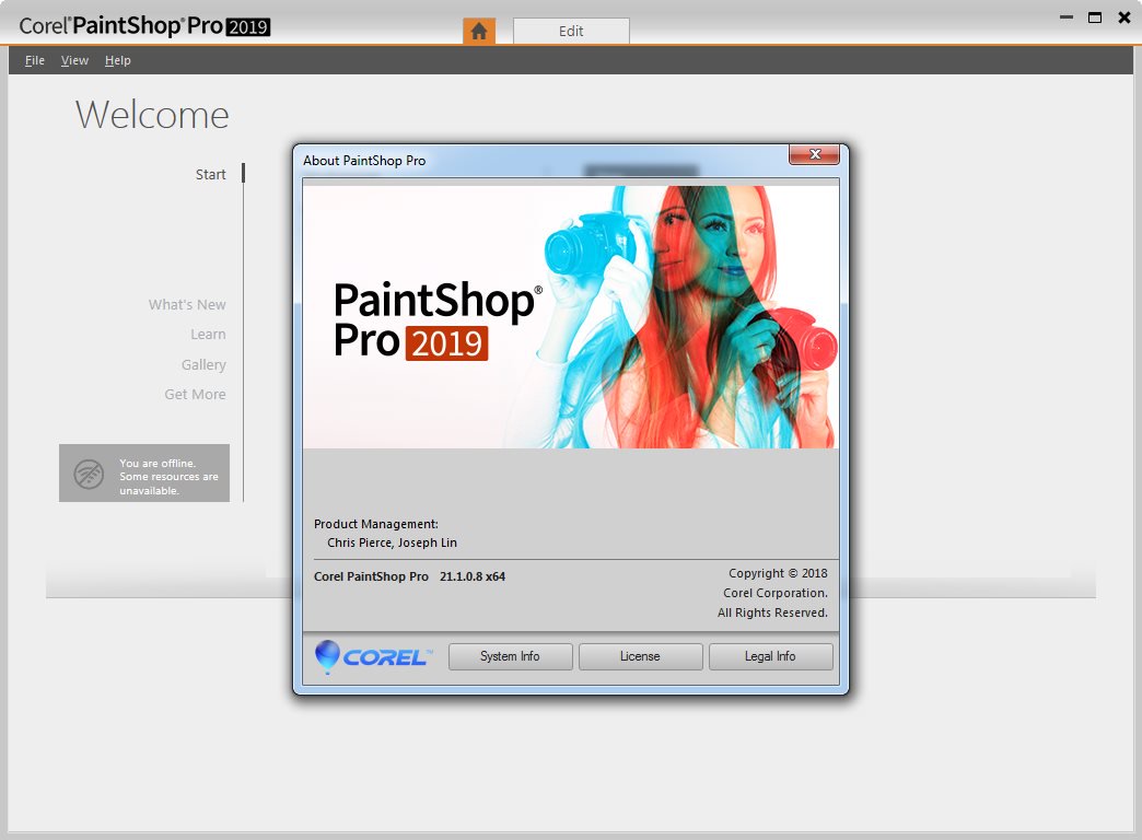 Corel PaintShop Pro 2019 v21.1.0.8