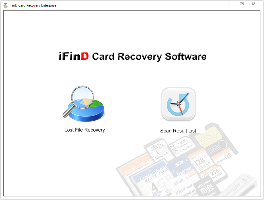 iFinD Card Recovery Enterprise 3.7.0