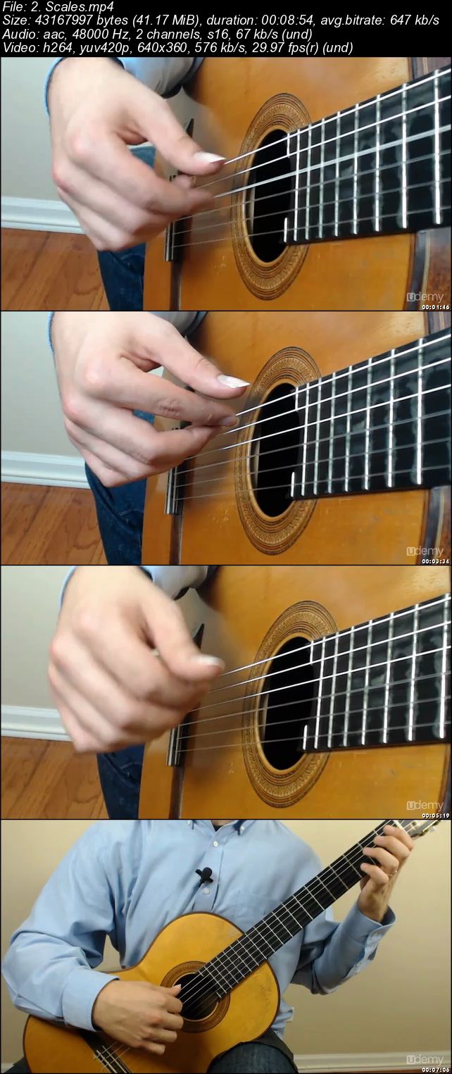 Learn Classical Guitar Technique and play "Spanish Romance"