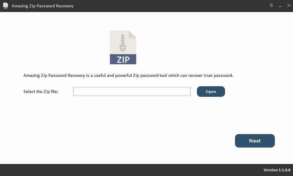 Amazing Zip Password Recovery 1.5.8.8