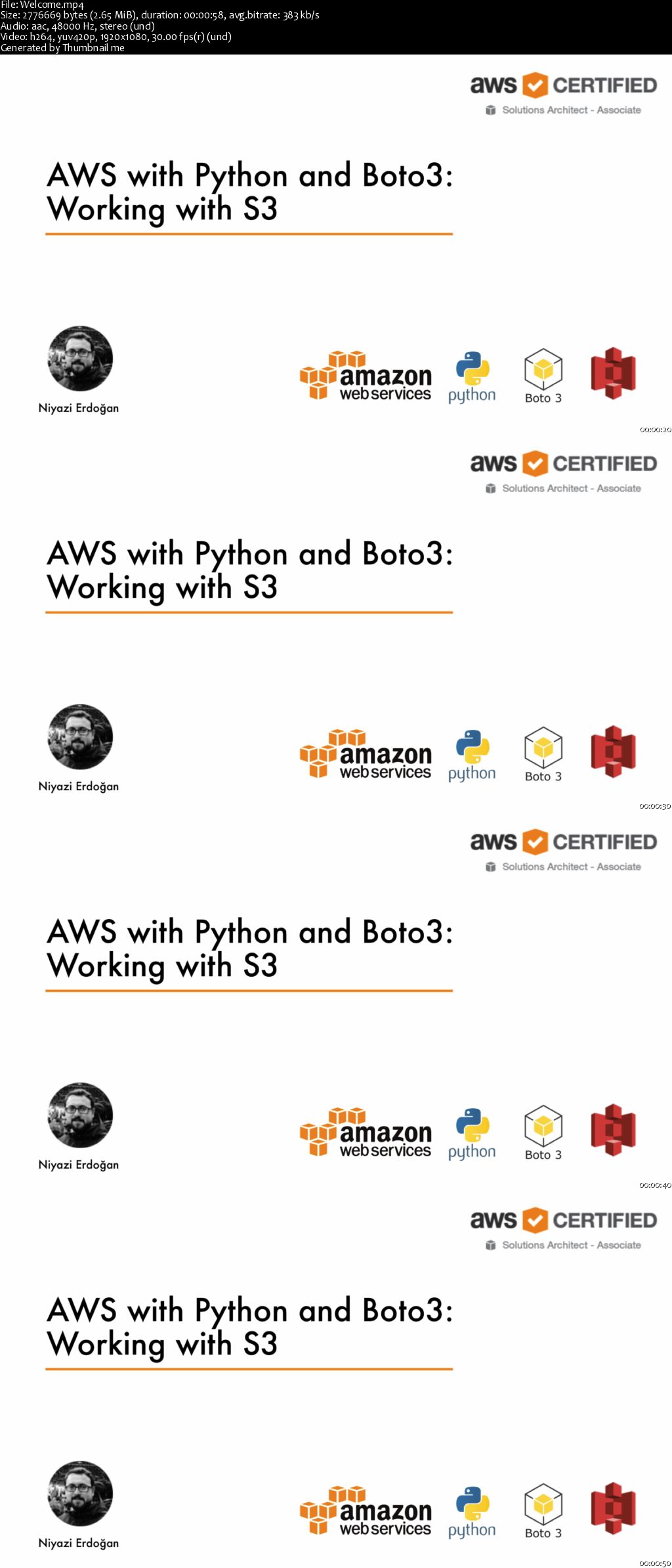 Developing with S3: AWS with Python and Boto3 Series