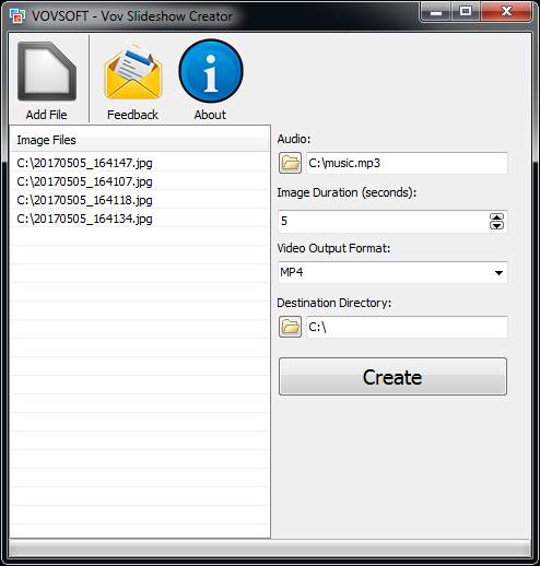 VovSoft Vov Slideshow Creator 1.4