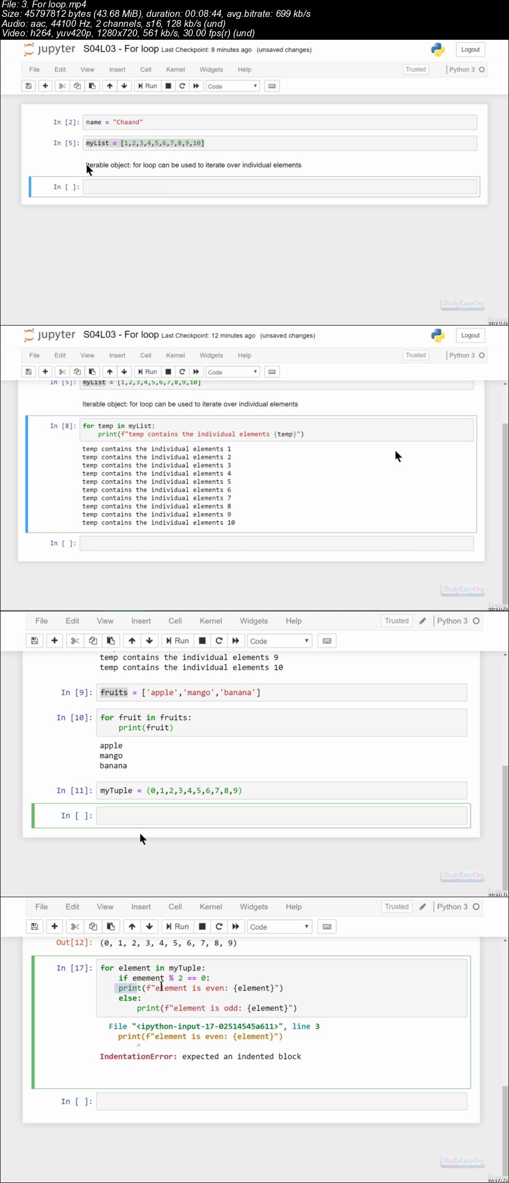  Python tutorial - Prelaunched 