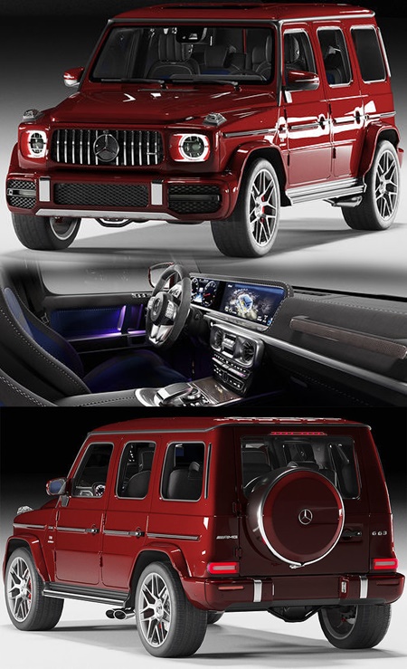 Mercedes Benz G63 AMG 2019 3D model