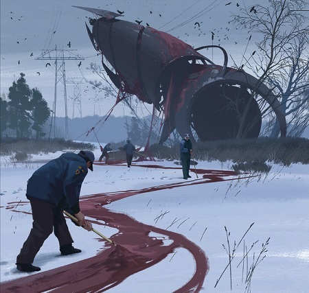 Gumroad – Simon Stalenhag Inspired Painting Tutorial by John Park