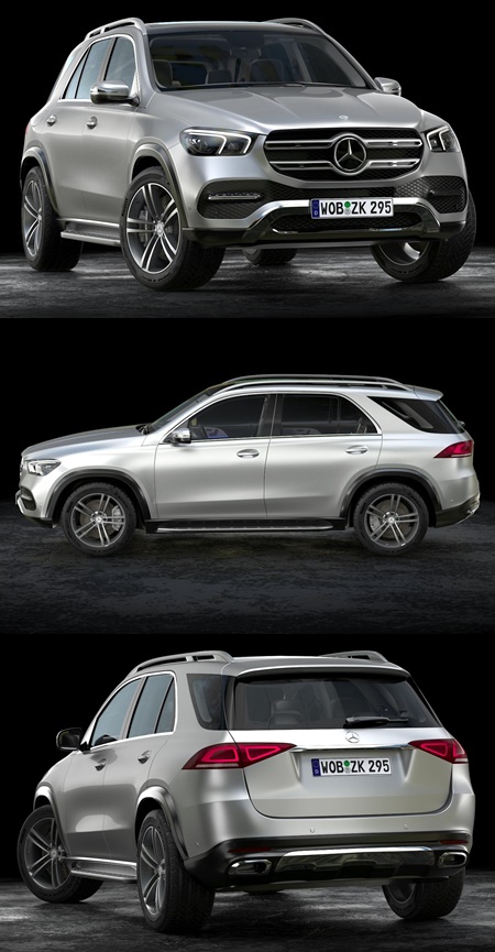 2020 Mercedes Benz GLE 3D model