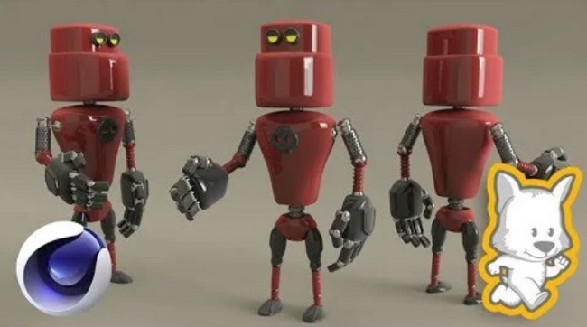 Skillshare – 3D Character Creation in Cinema 4D: Modeling a 3D Robot