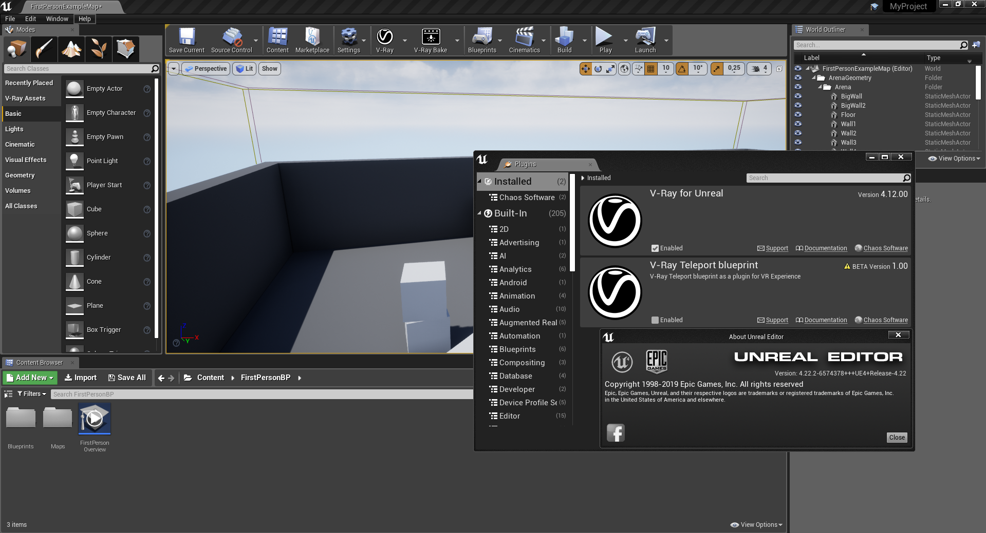 V-Ray Next v4.12.00 for Unreal 4.20-21-22