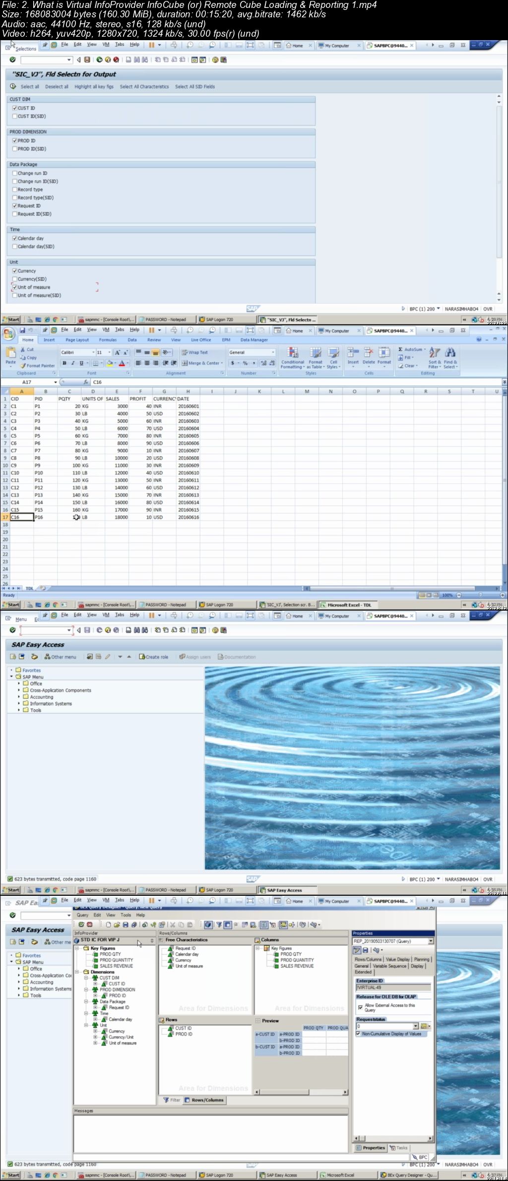  What is Virtual Info Cube/Remote Cube in SAP-BI/BW 