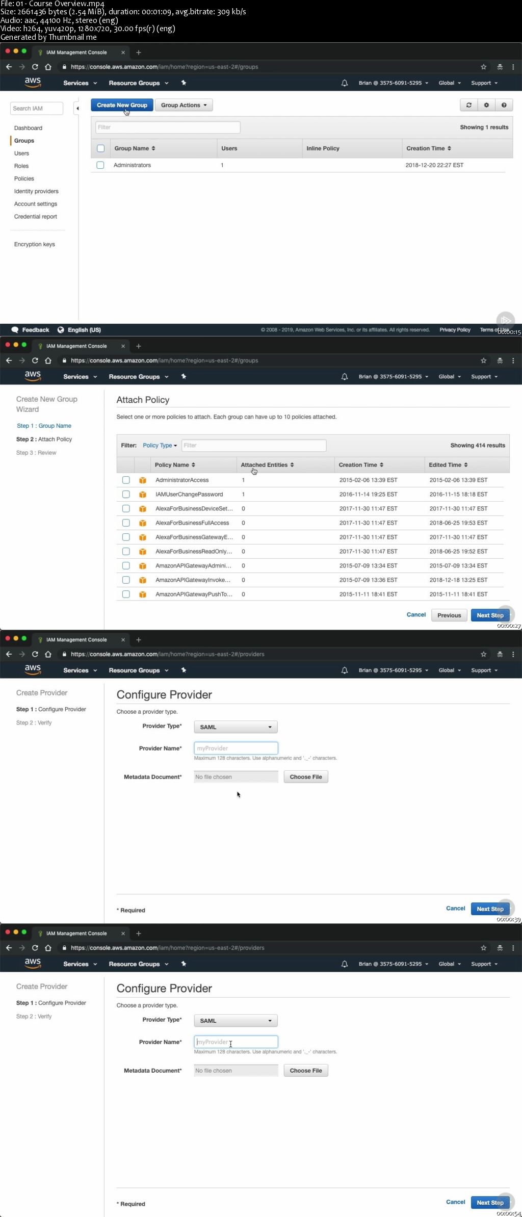 Identity and Access Management on AWS: Roles and Groups