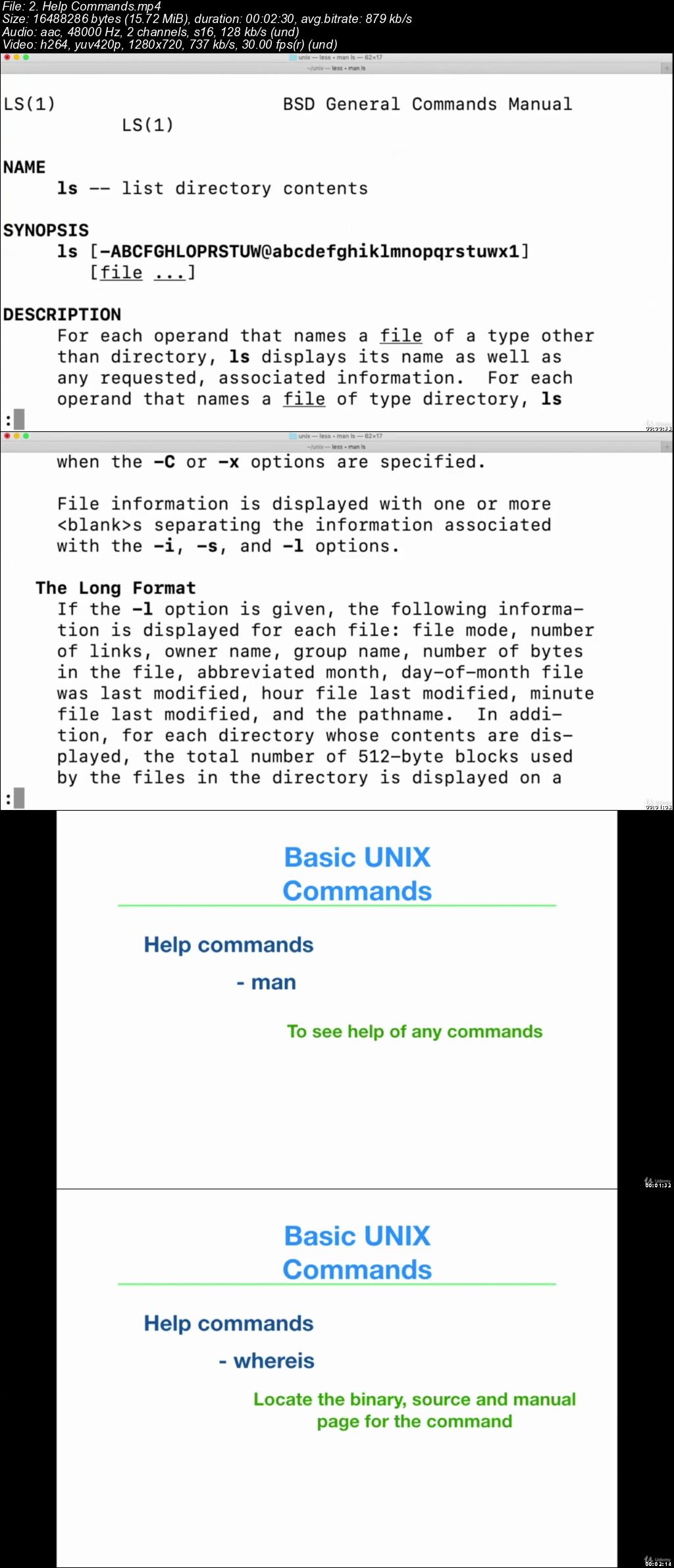  UNIX Getting Started 