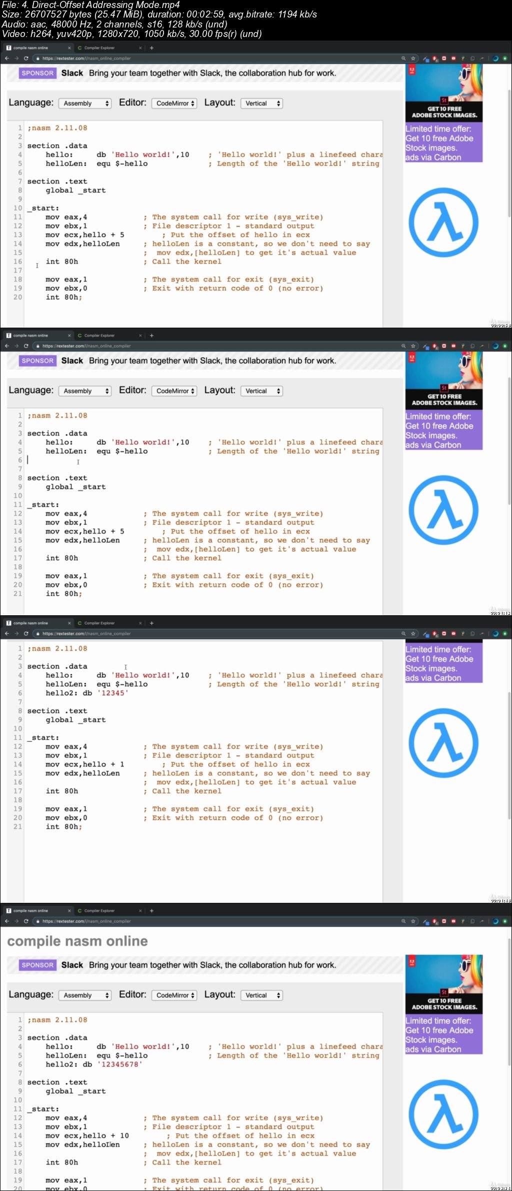  Assembly Programming For All Platforms, Learn To Code 