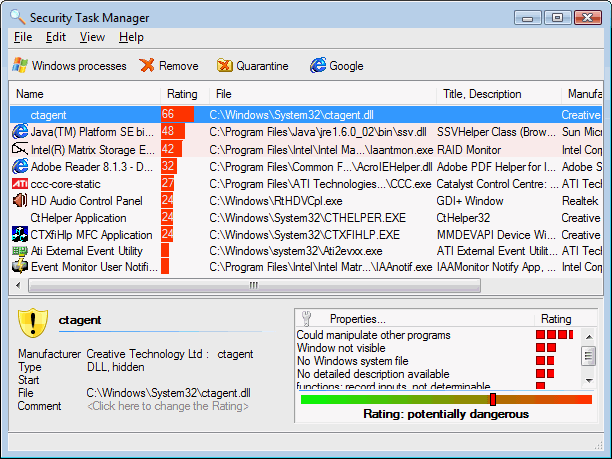 Security Task Manager 2.0