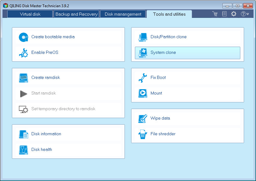 QILING Disk Master Technician 4.0 Build 20161119