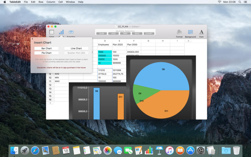 TableEdit Pro 1.2.6 MacOSX