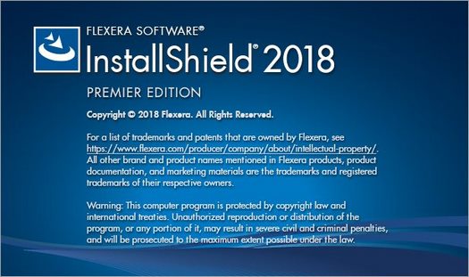 InstallShield 2018 Premier Edition 24.0.438