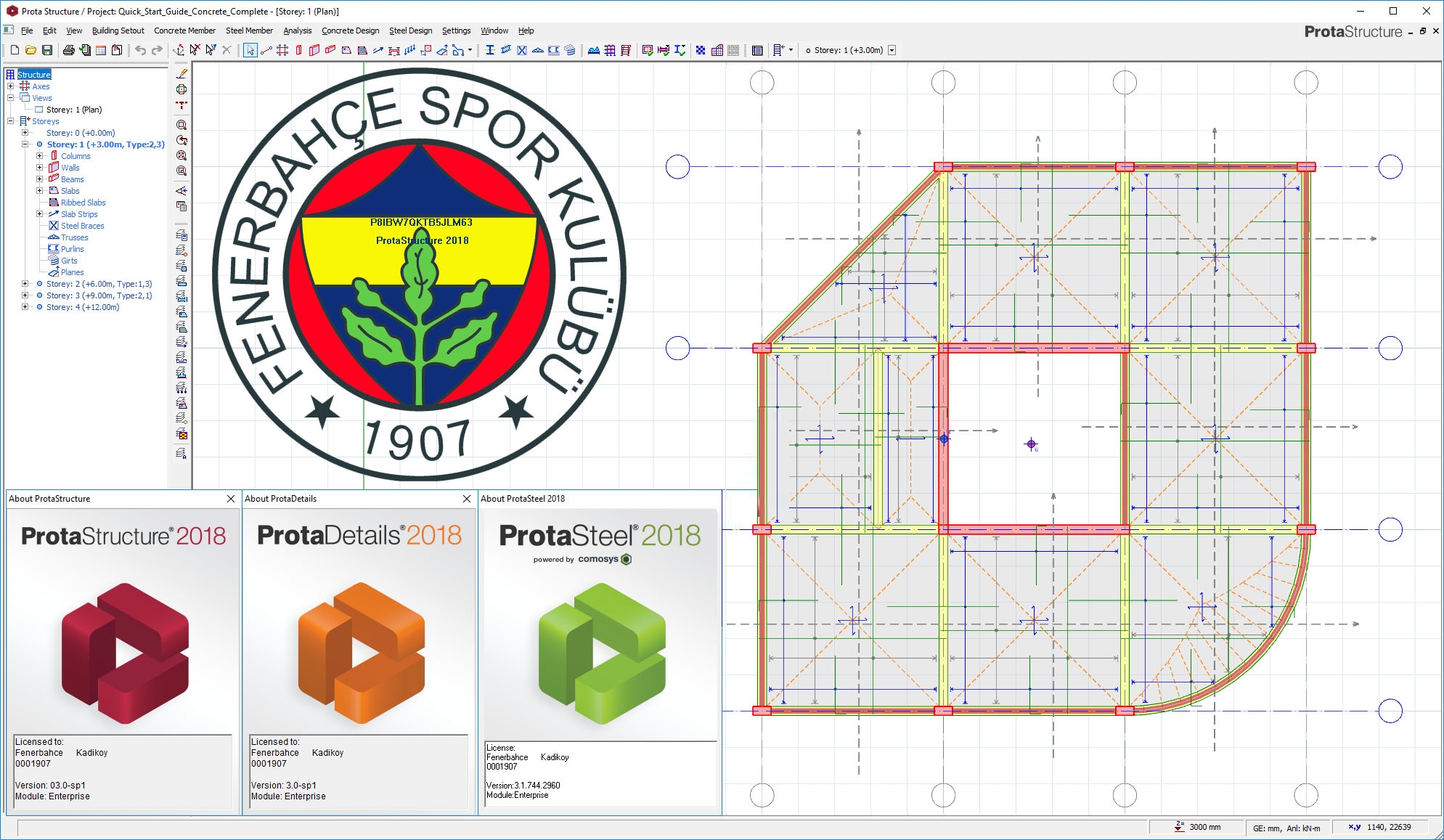 ProtaStructure Suite Enterprise 2018 SP1