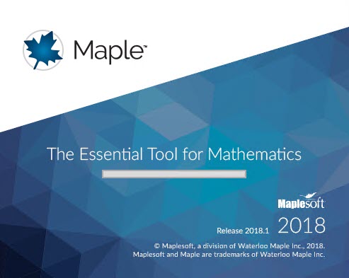 Maplesoft Maple 2018.1