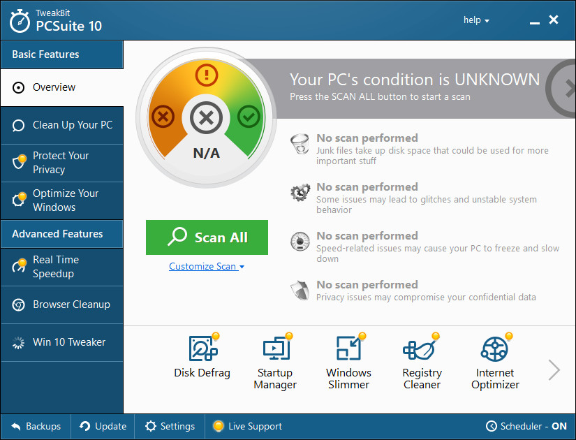 TweakBit PCSuite 10.0.12 Multilingual