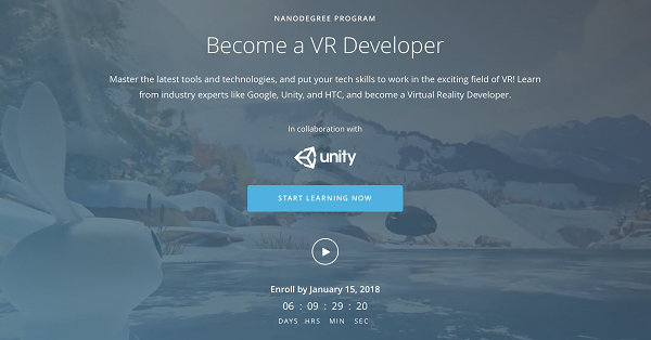 Udacity - VR Developer nd017 v2.0.0 (2018)