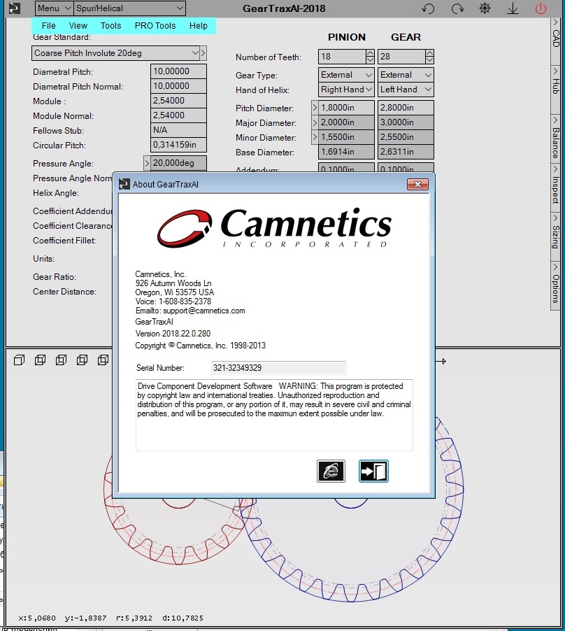 Camnetics Suite 2018 (Revision 22.11.2018)